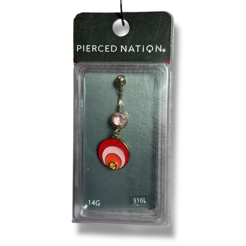 Pierced Nation 14 Gauge Belly Button Navel Ring